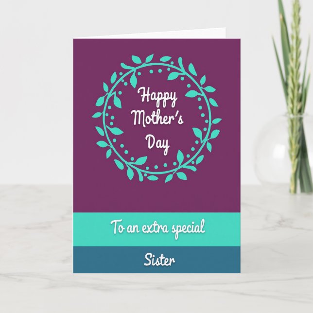 Tarjeta Especial de Hermana Rayada (Anverso)