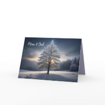 TARJETA ESPECIAL DE NAVIDADES DE MADRES Y PADRES