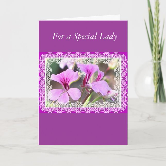Tarjeta especial del día de madre (Anverso)
