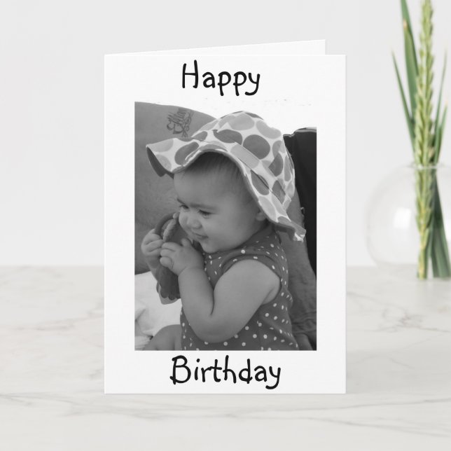 TARJETA *ESPECIAL **DESEOS DE CUMPLEAÑOS DE NIÑAS** (Anverso)