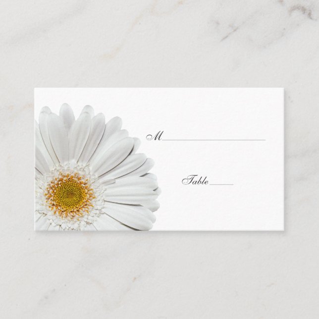 Tarjeta especial especial de ocasión de Gerbera bl (Anverso)
