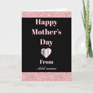 Tarjeta especial personalizada del Día de la Madre