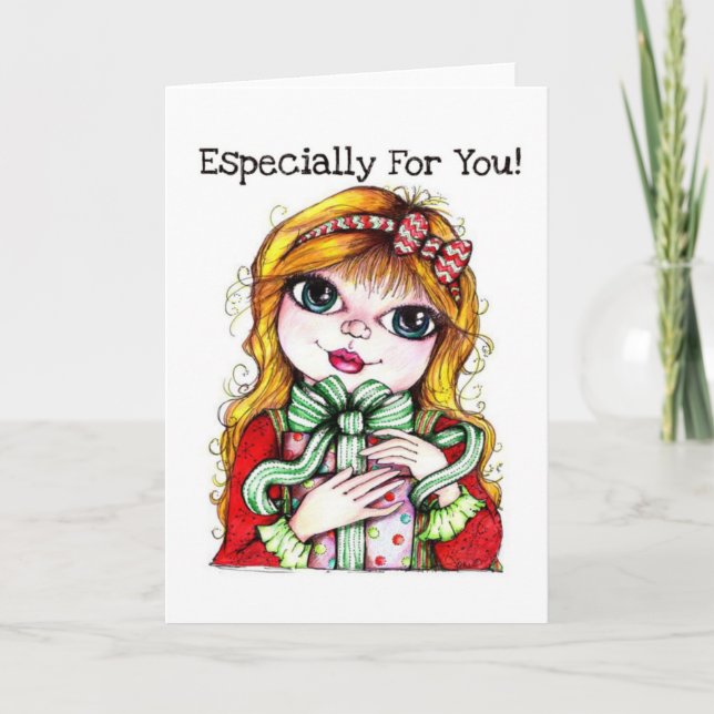 Tarjeta Especialmente Para Usted (Anverso)