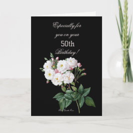 Tarjeta Especialmente Para Usted En Su Cumpleaños 50