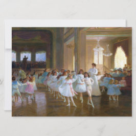 Tarjeta Espectáculo de baile (clase de ballet para bailari