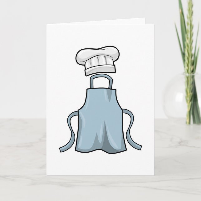 Tarjeta Espectro de cocina y gorra de cocina (Anverso)