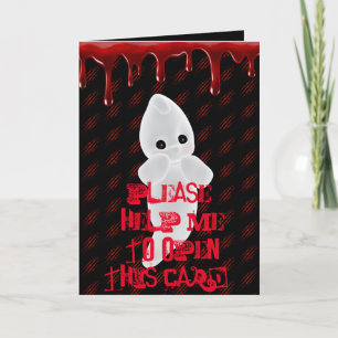 Tarjeta Espeluznante