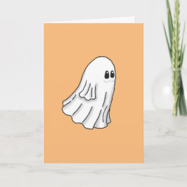 Tarjeta espeluznante feliz de Halloween