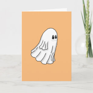 Tarjeta espeluznante feliz de Halloween