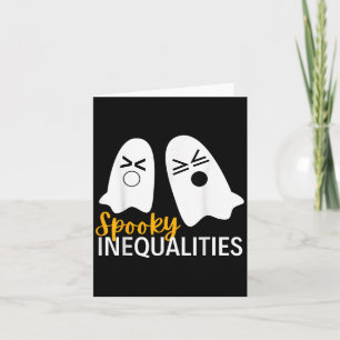 Tarjeta Espeluznantes desigualdades fantasma Funny Hallowe