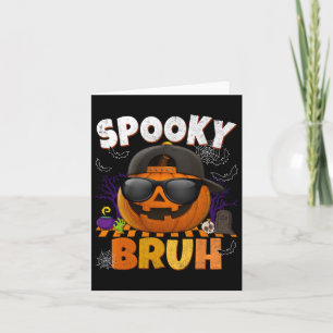 Tarjeta Espeluznantes vestimentas de Halloween de Guay Jac