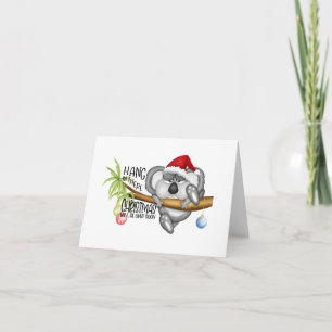Tarjeta Espera ahí, los Navidades terminarán pronto.