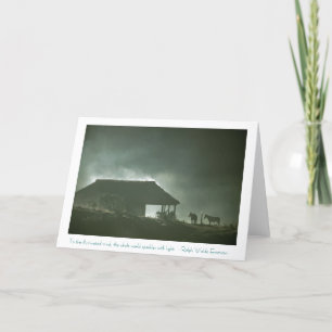 Tarjeta Esperando el amanecer