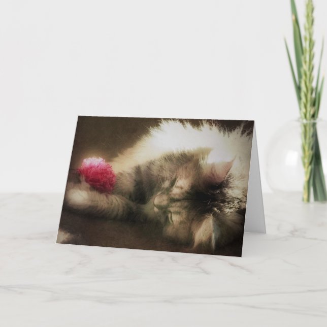 Tarjeta Esperando que el sol brille en tu mundo hoy (tarje (Anverso)