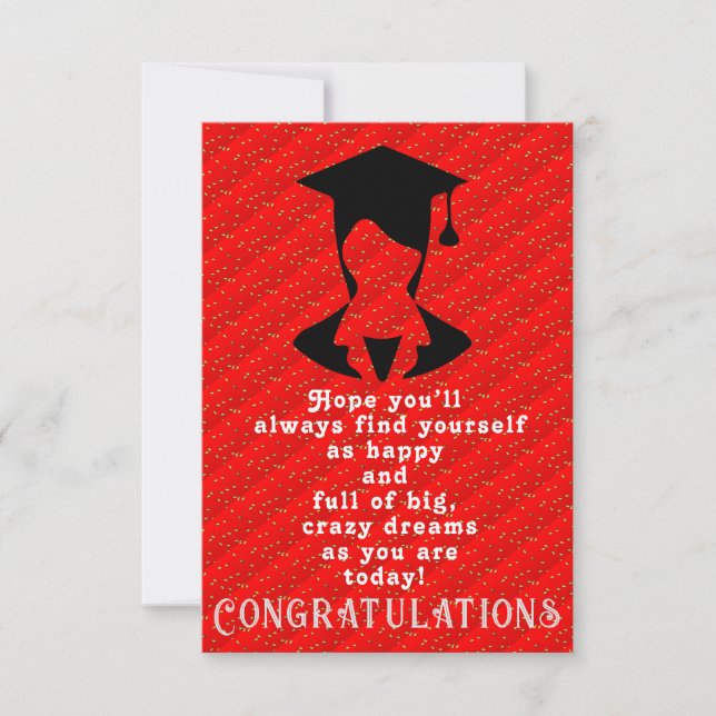 Tarjeta Esperanza con graduación (Anverso)