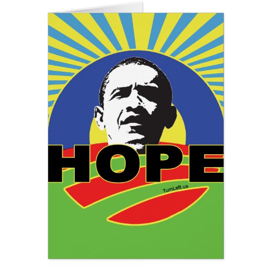 TARJETA ESPERANZA DE OBAMA
