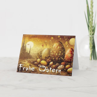 Tarjeta Esperanza de Pascua en un mundo apocalíptico