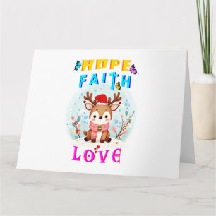 Tarjeta Esperanza Fe Amor