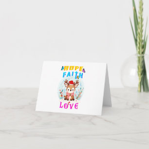 Tarjeta Esperanza Fe Amor