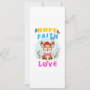 Tarjeta Esperanza Fe Amor