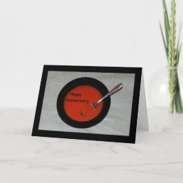 Tarjeta ¡Esperanza feliz del aniversario es Sopa-er!