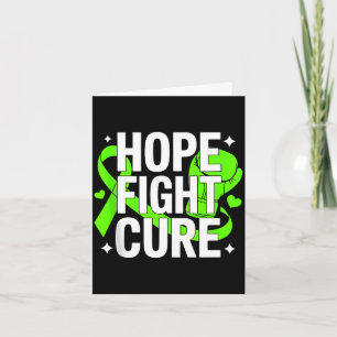Tarjeta Esperanza lucha contra la enfermedad de Lyme conci