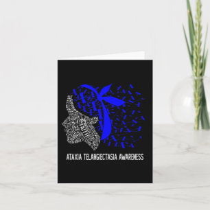 Tarjeta Esperanza Lucha contra la Telangiectasia Ataxia Co