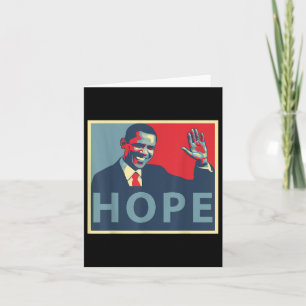 Tarjeta Esperanza Obama 44 Presidente