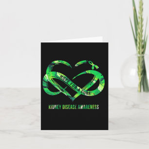Tarjeta Esperanza Para Una Cura De La Enfermedad Renal Con