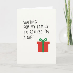Tarjeta Esperar a que mi familia se dé cuenta de que soy u