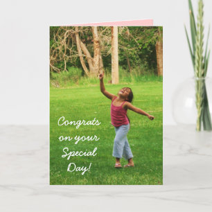 Tarjeta Espero que bailes...