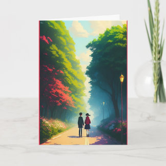 Tarjeta Espero que cuando volvamos a pasear juntos