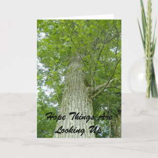 Tarjeta Espero Que Las Cosas Estén Mirando