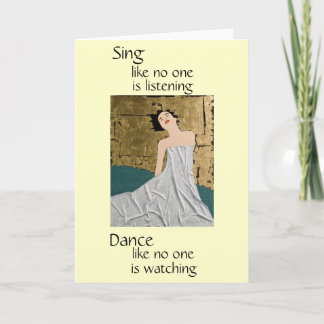 Tarjeta Espero Que Te Bailes