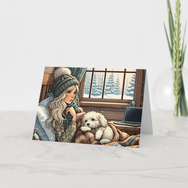 Tarjeta Espero Que Te Sientas Mejor Pronto. | Mejórate (Anverso)