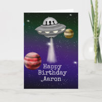 ¡Espero que tu cumpleaños esté fuera de este mundo