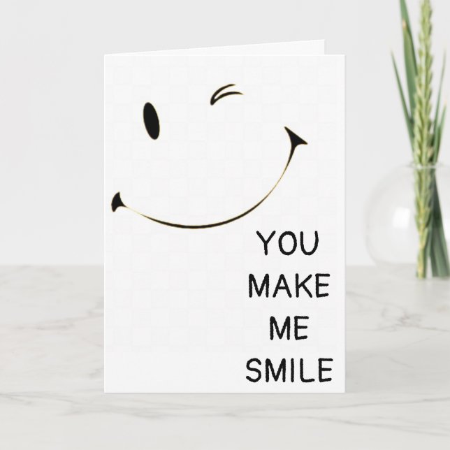 TARJETA ESPERO QUE TU CUMPLEAÑOS PONGA UNA *SONRISA* EN TU (Anverso)