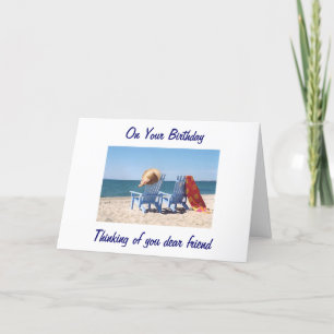 TARJETA ESPERO QUE TU CUMPLEAÑOS SEA COMO UN DÍA EN LA PLA
