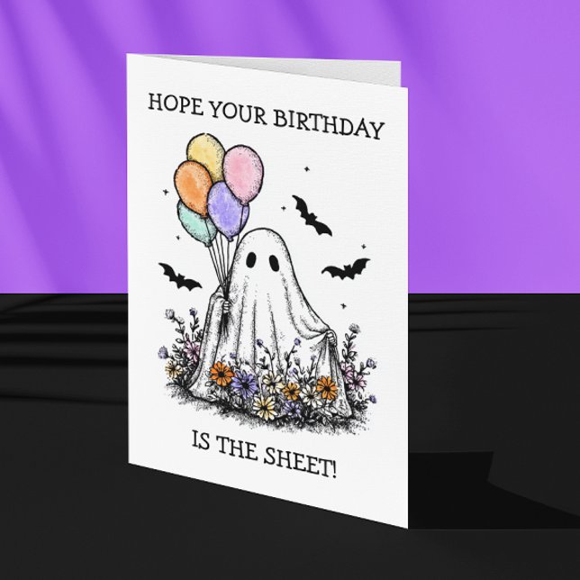 Tarjeta Espero que tu cumpleaños sea el fantasma de la hoj (Subido por el creador)