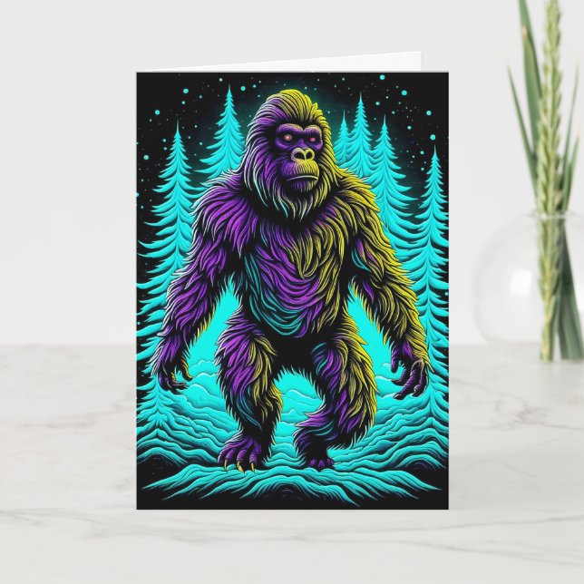 Tarjeta Espero que tu cumpleaños sea legendario (Anverso)