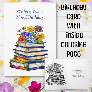 Tarjeta Espero que tu cumpleaños sea novedoso   Página de 