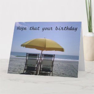 TARJETA ESPERO QUE TU CUMPLEAÑOS SEA TAN FELIZ COMO UN DÍA