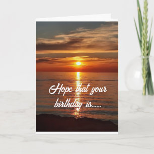 TARJETA ESPERO QUE TU CUMPLEAÑOS SEA TAN HERMOSO COMO ESTE