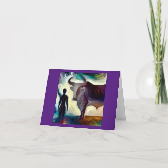 Tarjeta Espíritu Animal Ox 3 (Anverso)