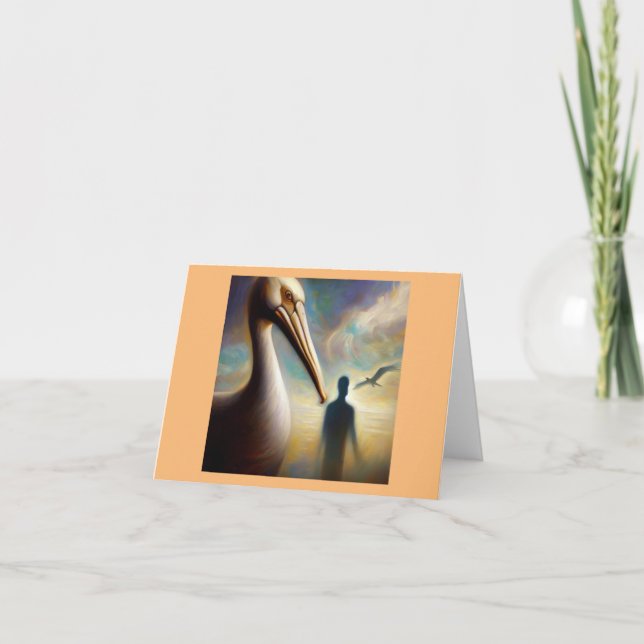 Tarjeta Espíritu Animal Pelican 1 (Anverso)