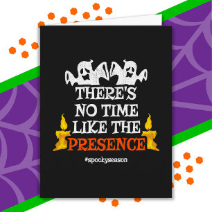 Tarjeta Espíritu de Halloween Fantasmas Espantosos Diverti