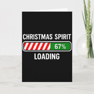 Tarjeta Espíritu de Navidad Cargando 67 Meme Niños Gen Z A