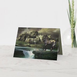 Tarjeta Espíritu de un caballo salvaje