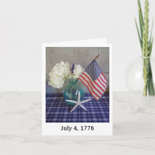 Tarjeta Espíritu del 4 de Julio 1776