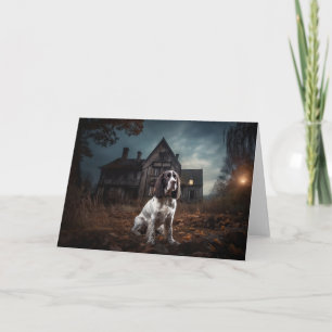 Tarjeta Espíritu español halloween en inglés